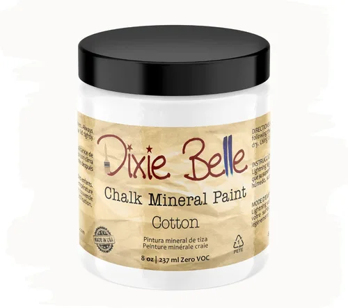 Vista 105 de Pintura para muebles con acabado de tiza Dixie Belle Paint Company - Amatista (4oz) - Pintura mineral de tiza chic púrpura profundo mate