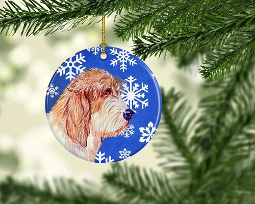 Vista 110 de Caroline's Treasures Cavalier Spaniel - Adorno de cerámica para colgar en el árbol de Navidad, para el hogar, Navidad, fiestas, regalo, 3 pulgadas