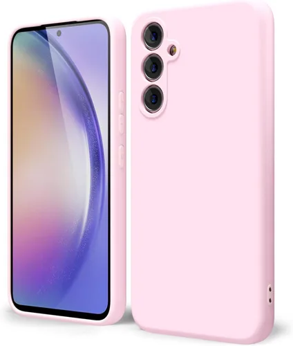 Vista 148 de oakxco Funda para teléfono Samsung Galaxy A12 con agarre de silicona líquida, linda delgada fina suave cubierta de gel de goma TPU lisa para mujeres