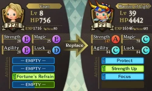 Vista 18 de Theatrhythm Final Fantasy