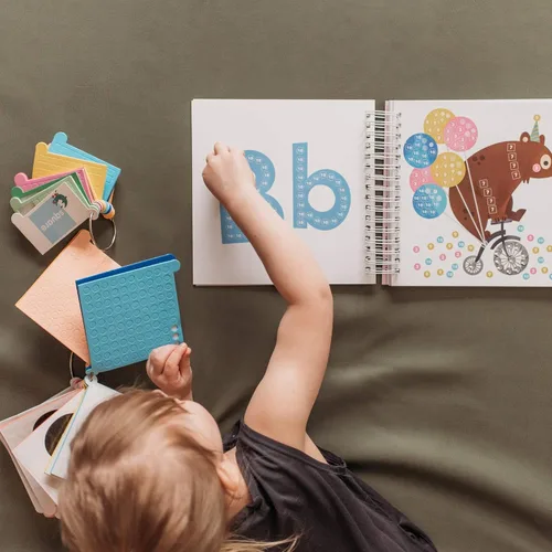 Vista 5 de Cupkin - Kits de calcomanías de mosaico para niños y adultos, kit de manualidades de mosaico ABC para niños y niñas, kit de mosaico por números