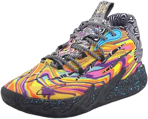 Vista 2 de PUMA Melo X Dexters Lab Mb.03 - Tenis de baloncesto para niños