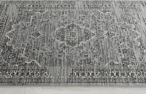 Vista 5 de Allstar 8x10 Modern Accent Rug Ash (9' 8" x 7' 6")