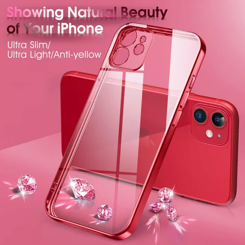 Vista 46 de Supdeal Funda cristalina transparente para iPhone 11, [No se amarillea] [Protección de la cámara] [Probado contra caídas de grado militar] Funda
