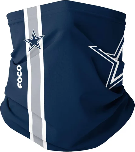 Vista 49 de FOCO NFL unisex-adult Nfl Team Logo Neck Gaiter Multiuse Mini impresión del color del equipo.