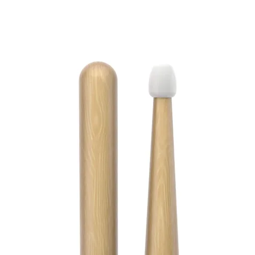 Vista 4 de ProMark Rebound 2B Baquetas de Hickory, Punta Ovalada de Nylon, 1 Par