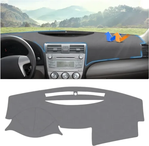 Vista 82 de Autorder Alfombrilla de cubierta de tablero para Toyota 4Runner 2003 2004 2005 2006 2007 2008 2009 Accesorios Cubierta de tablero de terciopelo