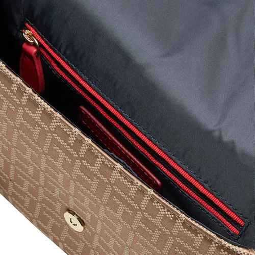 Vista 5 de Tommy Hilfiger Lynn II Flap Crossbody Square Monogram Jacquard