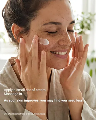 Vista 5 de Bel Essence Crema antiarrugas intensiva y crema para el cuello, hidratante facial antienvejecimiento, piel normal a seca: hidrata todo el día