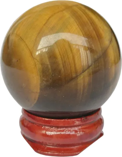 Vista 24 de Escultura de esfera de adivinación de cristal curativo de labradorita negra de 1.575 pulgadas, bola de piedras preciosas, colección decorativa