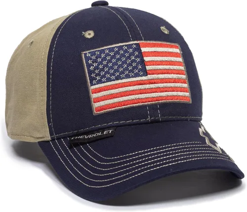 Vista 5 de Gorra al aire libre unisex Erwachsene americano Flagge Truck Cap