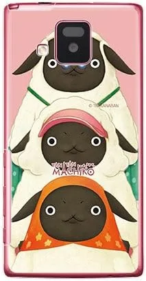 Vista 225 de Yanan Machiko Series Machiko Family Pink (Clear) / for iPhone SE/5s/docomo