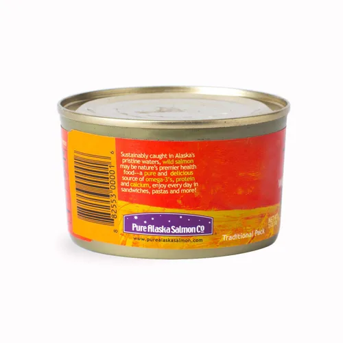 Vista 5 de Think Pink Wild Alaska Pink Salmon, The Original Smart Al-TUNA-tive! Atrapado en la naturaleza, sin gluten, sin OMG, Kosher, sostenible, producto