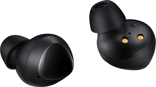 Vista 2 de Samsung Galaxy Buds 2019 Audífonos inalámbricos con Bluetooth (estuche de carga inalámbrica incluida), color negro, Versión internacional