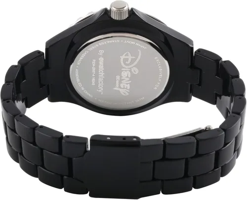 Vista 2 de Disney Reloj de pulsera analógico de cuarzo esmaltado para adultos, Plateado, NO SIZE, Reloj Mickey Esmalte