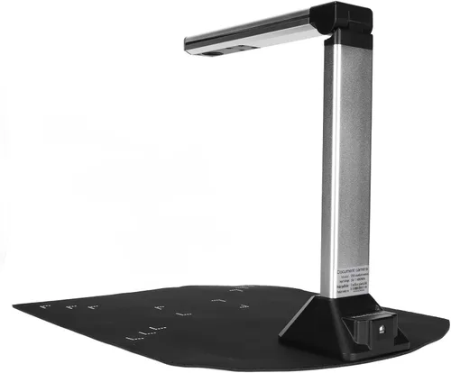 Vista 5 de Cámara de documentos USB, escáner de documentos plegable de 5 MP con 4 luces de relleno LED, enfoque automático, tamaño portátil, escáner de cámara