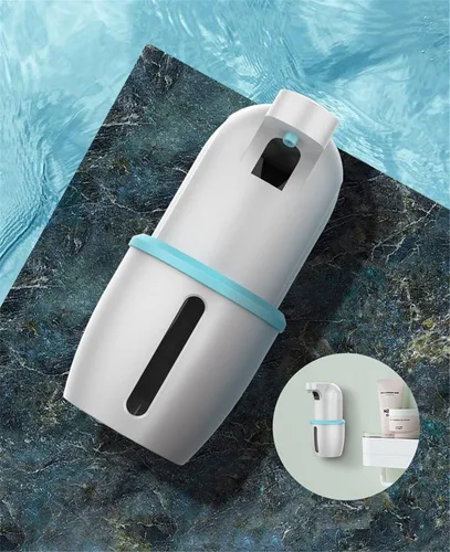 Vista 3 de Dispensador automático de jabón de espuma USB recargable sin contacto Sensor infrarrojo automático IPX5 impermeable de la cocina inteligente baño