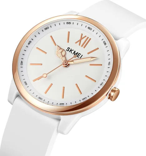 Vista 2 de XCZAP Reloj analógico de cuarzo para mujer, reloj impermeable y casual