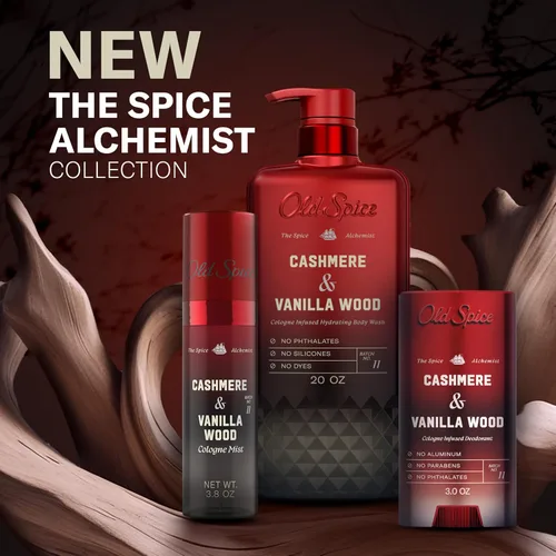 Vista 10 de Old Spice The Spice Alchemist Collection - Bruma de colonia para hombre, aroma infundido de colonia 24/7, fórmula sin intercambio, libre