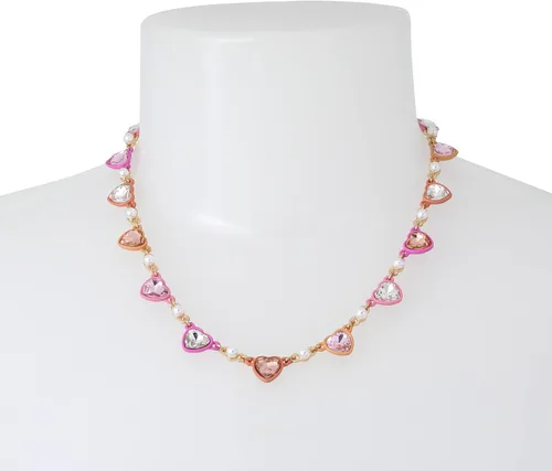 Vista 2 de Betsey Johnson Stone Heart Collar Necklace