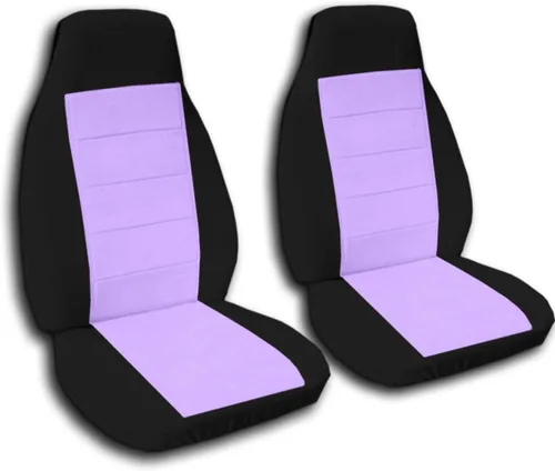 Vista 25 de TOTALLY COVERS Compatible con Ford F-150 F-250 F-350 de 1992-1998 con dos tonos para asiento de camión (sillas capitanes/cubos) con reposabrazos