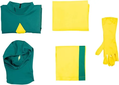 Vista 6 de Gosbeliy Disfraz de Maximoff para mujer adulta, disfraz de bruja roja para cosplay