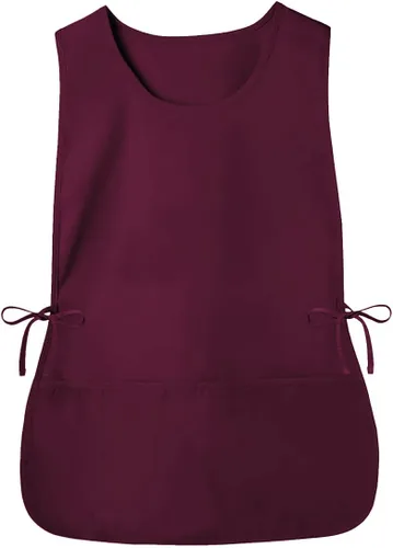 Vista 7 de Smock Apron Cobbler Apron with Side Ties and 2 Deep Pockets Unisex Apron for work kitchen Negro 1 paquete