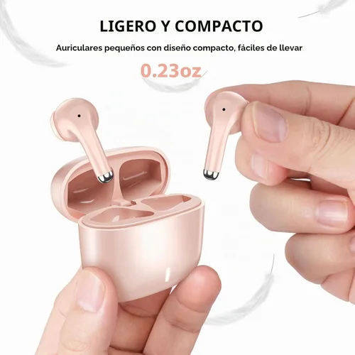 Vista 7 de ASKUBSKU Auriculares inalámbricos para Samsung S26 S25 S24 Ultra S23 Fe S22 Rosa