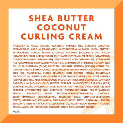 Vista 10 de Crema para rulos Cantu de coco, 12 oz