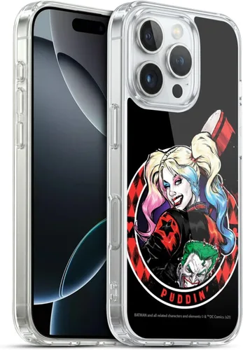 Vista 88 de Head Case Designs Funda de gel suave con licencia oficial de Batman DC Comics Bubblegum Harley Quinn Graphics compatible con Apple iPhone 7