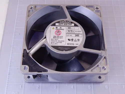 Vista 3 de OMRON Electronic Components R87F-A4A15HP Ventilador, AXIAL, 120MM X 120MM X 38MM, 200VAC, 100mA
