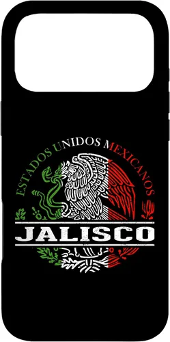 Vista 22 de Funda para iPhone 16 Jalisco Bandera Mexicana Bandera Mexicana