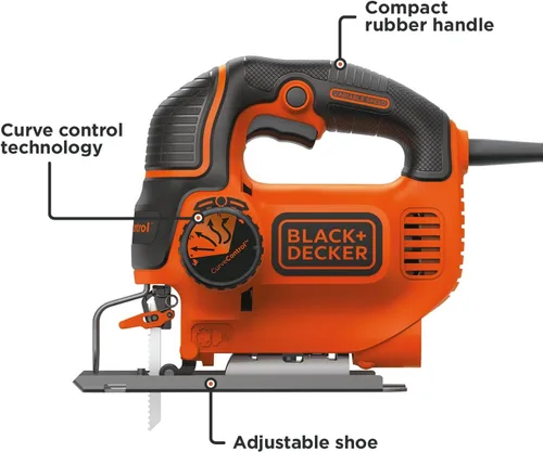 Vista 2 de Sierra de calar BDEJS600C de BLACK+DECKER, 5.0 amp