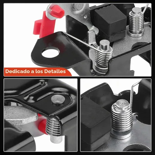 Vista 7 de A-Premium Pestillo de maletero compatible con Nissan Frontier 2005-2019 Crew Cab Pickup/Extended Cab Pickup, juego de 2 actuadores de pestillo