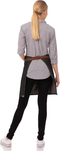 Vista 2 de Chef Works Unisex Memphis Half Bistro Apron