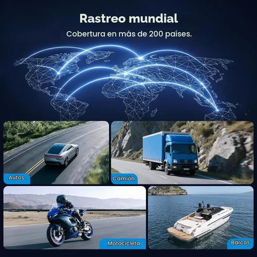 Vista 3 de CXK GPS Tracker para vehículos 4G LTE Global Tracker Dispositivo