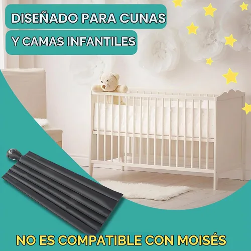Vista 3 de Almohada inflable en forma de cuña para alivio de cólicos en bebés – Cuña para dormir de bebé totalmente ajustable para ayudar con el reflujo ácido