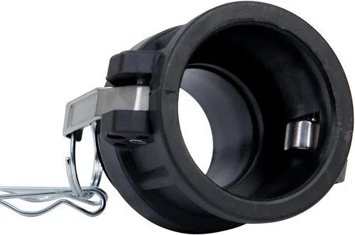 Vista 4 de 2 piezas de accesorios de bloqueo de leva de polietileno (parte B) de manguera de leva y ranura, adaptador macho x rosca NPT hembra accesorios