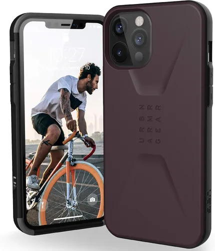 Vista 26 de URBAN ARMOR GEAR [U] by UAG - Funda protectora diseñada para iPhone 12 Pro Max [pantalla de 6.7 pulgadas] ancla que absorbe los golpes, ajuste Ancla