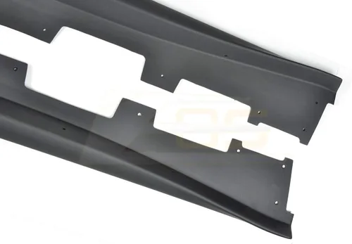 Vista 9 de Reemplazo para Chevrolet Camaro SS 2016-Actual Splitter de labio de parachoque delantero estilo ZL1 con panel de rocker lateral en par