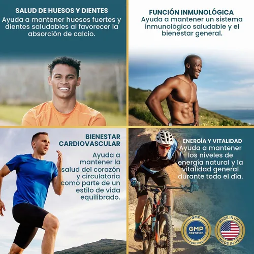 Vista 3 de Vykee Nutrition Complejo de vitamina D3 K2 de alta potencia