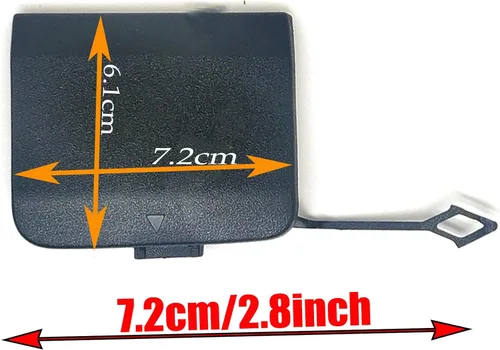 Vista 4 de Cubierta de remolque trasera para Mercedes Benz GLA X156 FL 17-20 Fit GLA180 GLA200 GLA220 GLA250 GLA45 2017 2018 2019 2020 Tapa de gancho