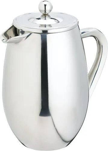 Vista 6 de La Cafetière Cafetería de acero inoxidable con aislamiento de doble pared, 3 tazas, acero inoxidable, plata