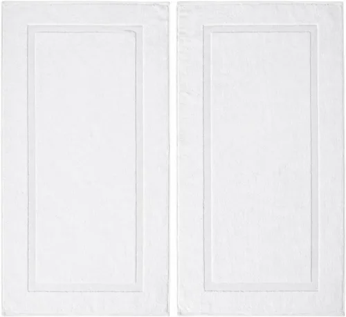 Vista 73 de Juego de alfombra de baño 100 % de algodón turco para hotel y spa de lujo y opciones de tapete de baño de espuma viscoelástica
