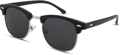 Vista 11 de Pro Acme Gafas de sol polarizadas semi sin montura con protección UV 400 para mujeres y hombres