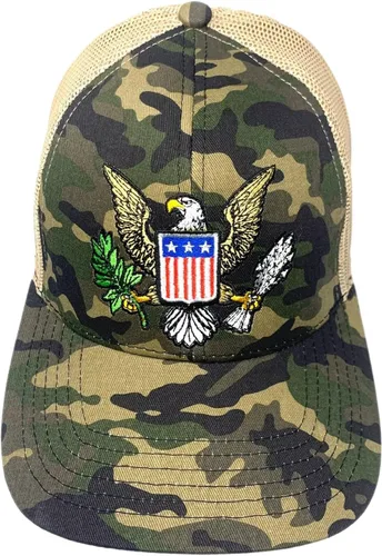 Vista 5 de American Train Engineer & Eagle Hats Negro