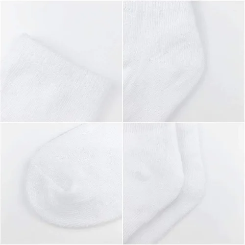 Vista 6 de WAFUNNE Calcetines de algodón para bebés y niñas