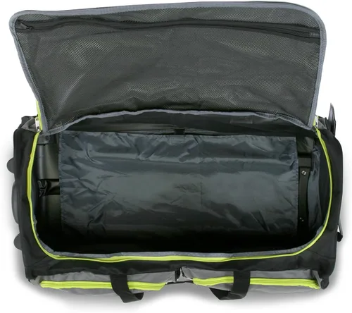 Vista 10 de Fila Bolsa de lona grande con 7 bolsillos, gris, lima, (GreyNeon Lime), Bolsa de lona grande con 7 bolsillos