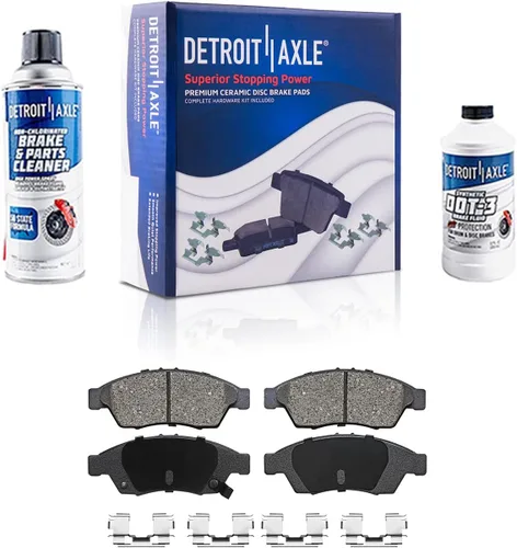 Vista 91 de Detroit Axle - Pastillas de Freno Delantero Izquierdo Reemplazo de Pinza de Disco para Ford Fusion Mazda 6 Lincoln MKZ Mercury Milan 2006-2012