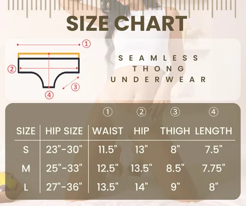 Vista 3 de Womens 3 Pack Seamless Basic Invisible Underwear Bikini Hipster Briefs Panties FULL BACK